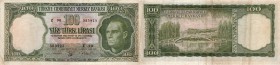 Turkey, 100 Lira, 1962, VF, p176
"Z" RARE PREFİX and "Z90" last Prefix serial number: Z90 383923, Atatürk portrait.