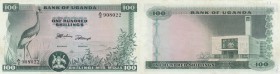 Uganda, 100 Shillings, 1966, XF (+), p4
serial number: A/2 908022