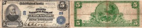 United States Of America, New York, 5 Dollars, 1903, POOR
serial number: A955751