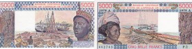 West African States, 5000 Francs, 1979, UNC, p108Ab
Ivory Coast, serial number: p.2.442745