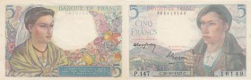 France, 5 Francs, 1943, UNC, p98
serial number: P.147 16149
