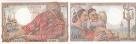 France, 20 Francs, 1943, UNC, p100
serial number: G103 52284