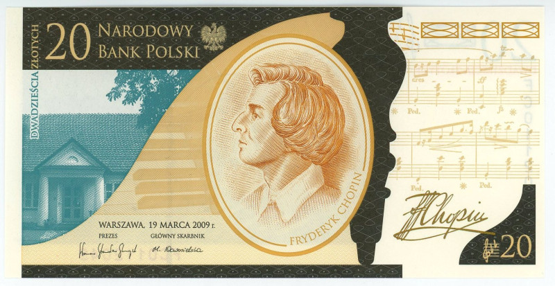 Poland 20 Zlotych 2010

P# 181, N# 202977; # FC0112049; Protection of the East...