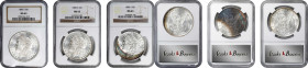 Lot of (3) 1880-S Morgan Silver Dollars. MS-63 (NGC).

PCGS# 7118. NGC ID: 2544.