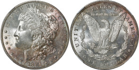 1881-S Morgan Silver Dollar. MS-65 (NGC).

PCGS# 7130. NGC ID: 2549.