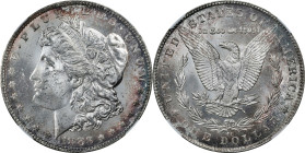 1883-CC Morgan Silver Dollar. MS-63 (NGC).

PCGS# 7144. NGC ID: 254H.