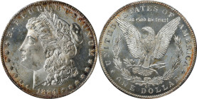 1884-CC Morgan Silver Dollar. MS-64 (NGC).

PCGS# 7152. NGC ID: 254M.