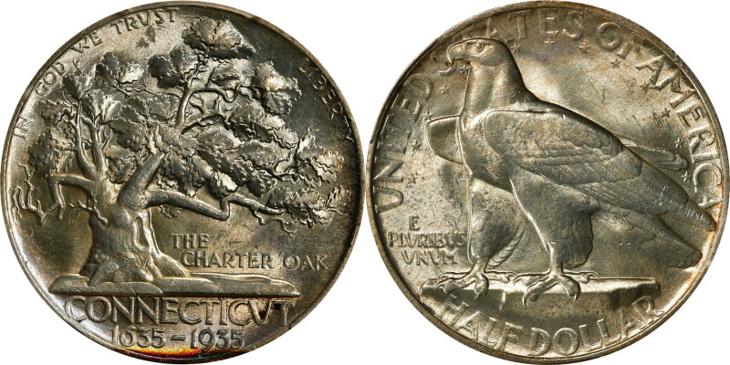 1935 Connecticut Tercentenary. MS-64 (PCGS).

PCGS# 9299.