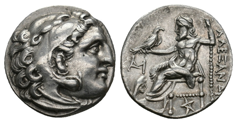 KINGS OF MACEDON. Alexander III 'the Great' (336-323 BC). Drachm.
4.27 Gr. 17.6...