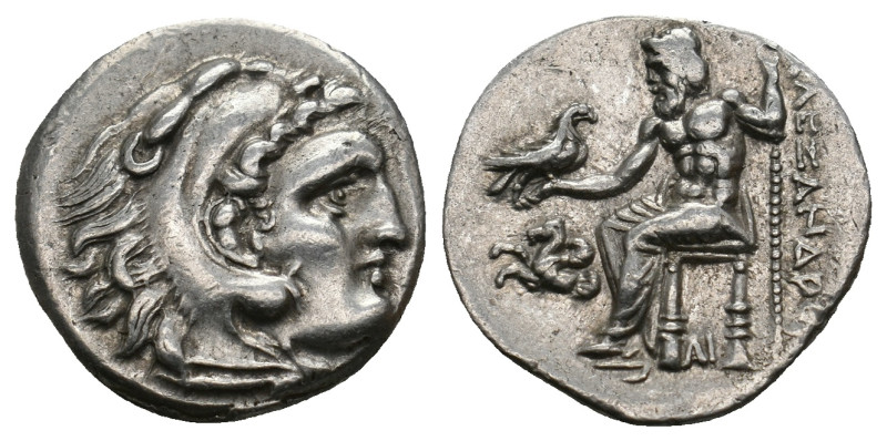 KINGS OF MACEDON. Alexander III 'the Great' (336-323 BC). Drachm.
4.26 Gr. 18 m...