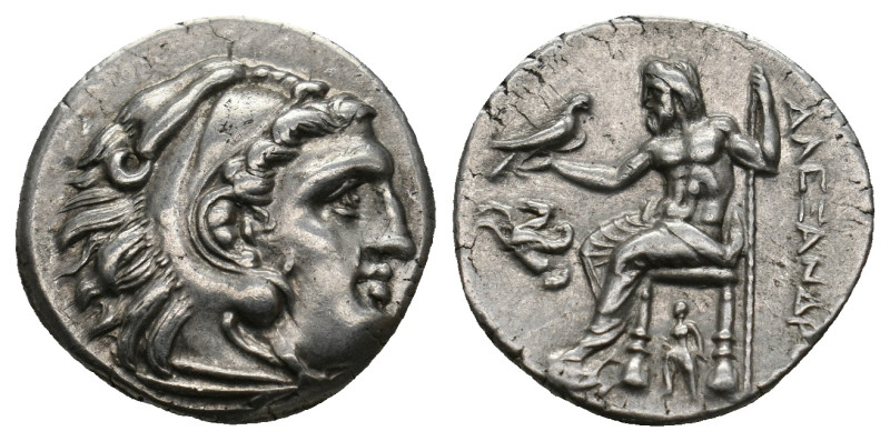 KINGS OF MACEDON. Alexander III 'the Great' (336-323 BC). Drachm.
4.35 Gr. 17.2...