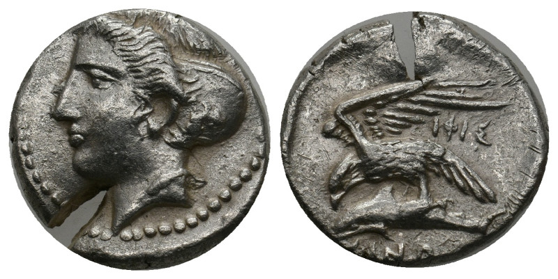 PAPHLAGONIA. Sinope. Drachm (Circa 330-300 BC).
5.93 Gr. 19 mm.