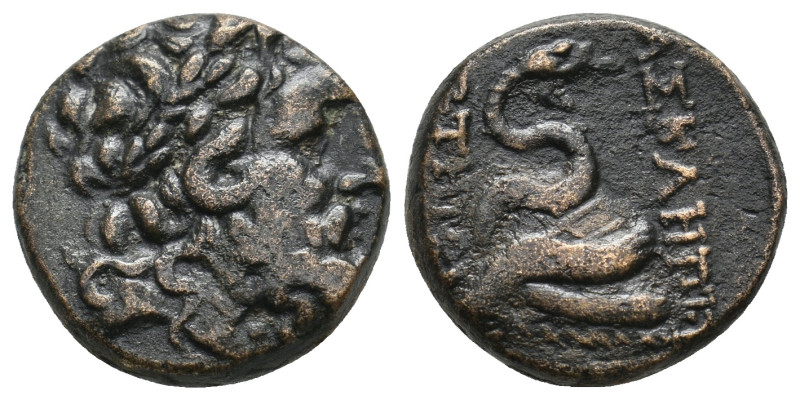 MYSIA. Pergamon. Ae (Early-mid 2nd century BC).
7.26 Gr. 19 mm.