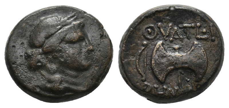 LYDIA. Thyateira. Ae (2nd century BC).
4.47 Gr. 15.5 mm.