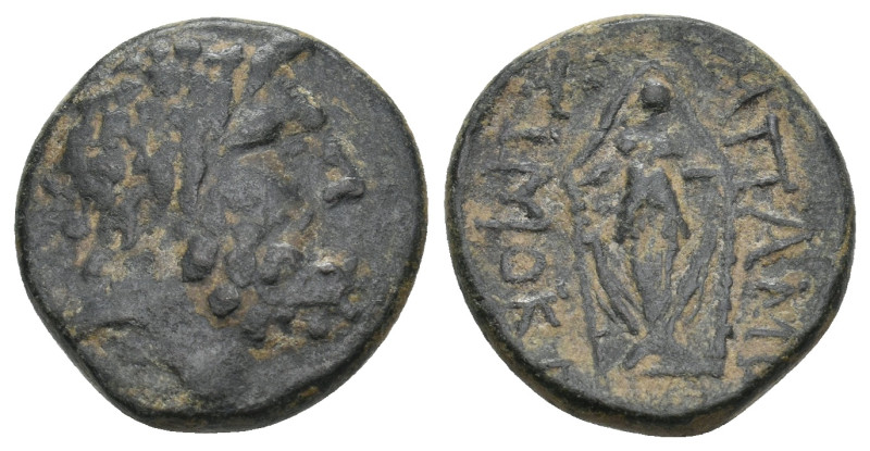 PHRYGIA. Apameia. Ae (Circa 100-50 BC).
5.69 Gr. 19 mm.