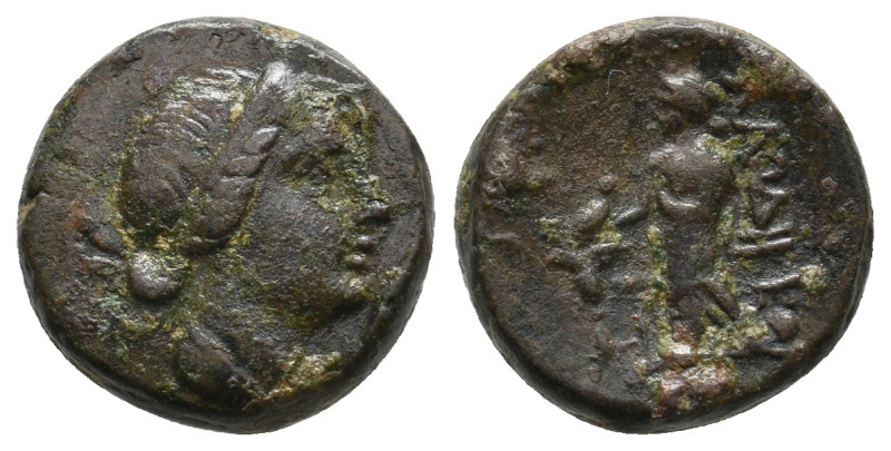 PHRYGIA. Laodikeia. Ae (Circa 158-138 BC).
4.91 Gr. 15.7 mm.