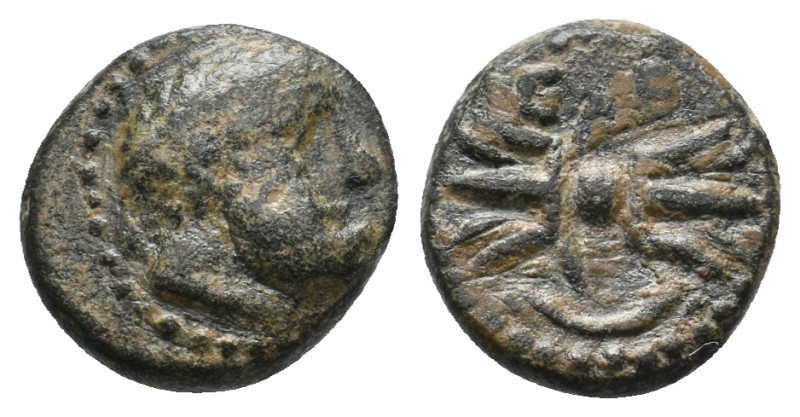 PISIDIA. Selge. Ae (2nd-1st centuries BC).
2.36 Gr. 12.8 mm.