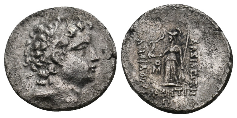 KINGS OF CAPPADOCIA. Ariarathes V Eusebes Philopator (Circa 163-130 BC). Drachm....