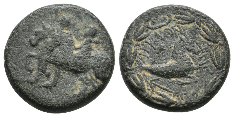 KINGS OF COMMAGENE. Epiphanes and Kallinikos (72). Ae
7.35 Gr. 19.5 mm.