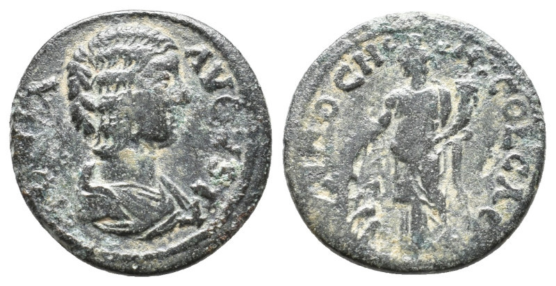 PISIDIA. Antioch. Julia Domna (Augusta, 193-217). Ae.
5.29 Gr. 24 mm.