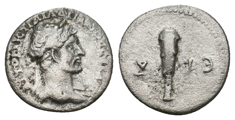 CAPPADOCIA. Caesarea. Hadrian (117-138). Hemidrachm. Dated RY 4 (120/1).
1.61 G...