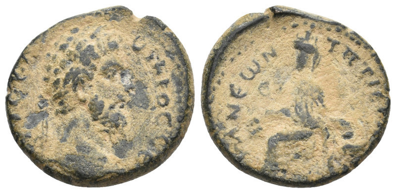 CAPPADOCIA, Tyana. Lucius Verus (161-169 AD) Ae.
4.62 Gr. 23 mm.