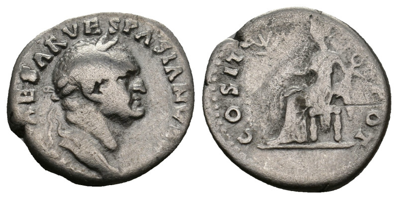 VESPASIAN (69-79). Denarius. Rome.
3.07 Gr. 18.2 mm.