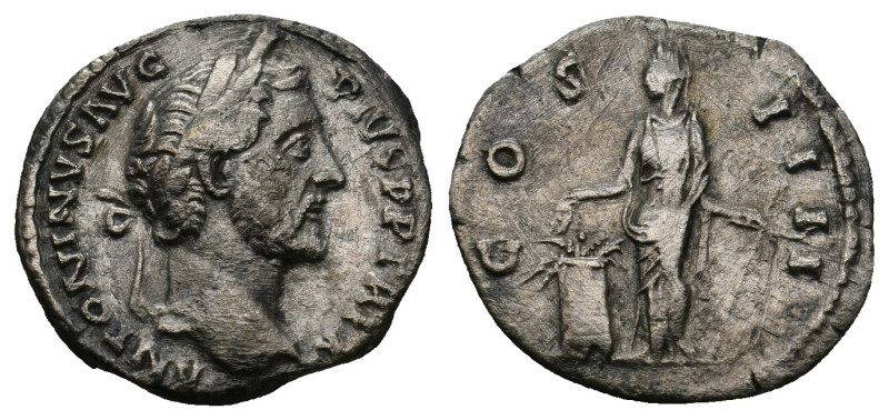 ANTONINUS PIUS (138-161). Denarius. Rome
2.97 Gr. 18.7 mm.