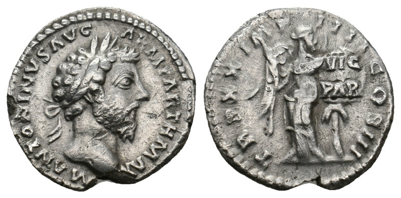 MARCUS AURELIUS (161-180). Denarius. Rome.
2.8 Gr. 18.5 mm.