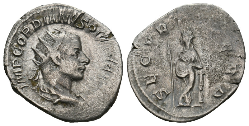 GORDIAN III (238-244). Antoninianus. Rome.
3.61 Gr. 24 mm.