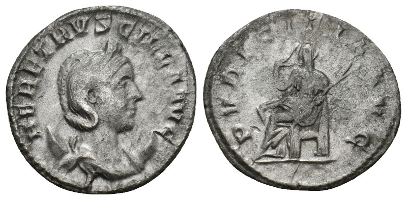 HERENNIA ETRUSCILLA (Augusta, 249-251). Antoninianus. Rome.
3.19 Gr. 22 mm.