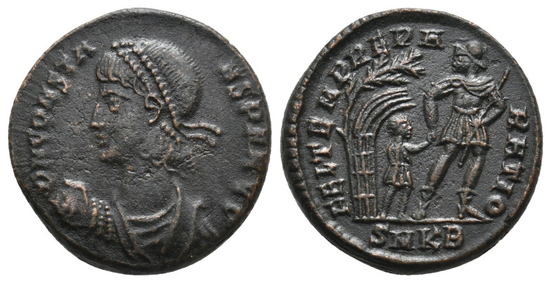 CONSTANS (337-350). Follis. Cyzicus.
5.29 Gr. 21 mm.