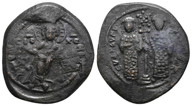 CONSTANTINE X Ducas and Eudocia AD 1059-1067. Constantinople.
8.77 Gr. 32 mm.