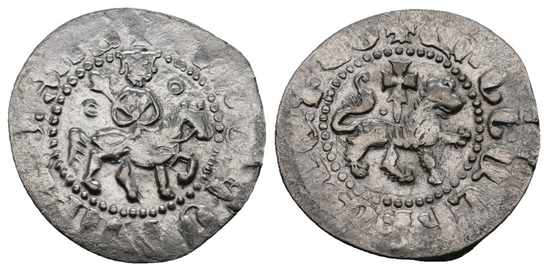 ARMENIA. Levon III (1303/5-1307). Takvorin. Sis.
2.17 Gr. 21 mm.