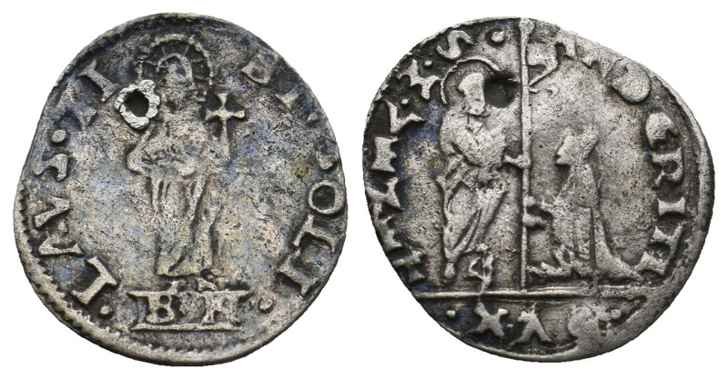 ITALY. Venice Francesco Donà doge LXXIX, (1545-1553 AD).
1.0 Gr. 18 mm.