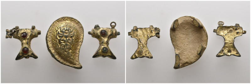 3 ROMAN GOLD-PLATED LOT (149)