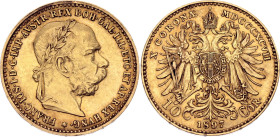 Austria 10 Corona 1897 MDCCCXCVII