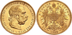 Austria 10 Corona 1905 MDCCCV