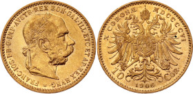 Austria 10 Corona 1906 MDCCCVI