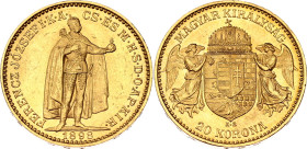 Hungary 20 Korona 1898 KB