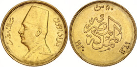 Egypt 50 Piastres 1930 AH 1349
