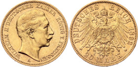 Germany - Empire Prussia 20 Mark 1892 A