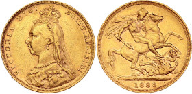 Great Britain 1 Sovereign 1888
