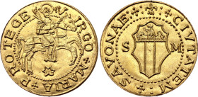 Italian States Savona 1 Cavallotto 1515 - 1528 (ND) Fantasy Issue Miniature