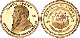 Liberia 10 Dollars 2005 B Fantasy Issue