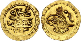 Ottoman Empire 1/4 Zeri Mahbub 1809 AH 1223//2