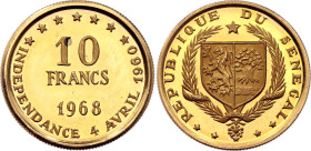 Senegal 10 Francs 1968