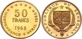 Senegal 50 Francs 1968