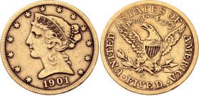 United States 10 Dollars 1901 S