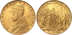 Vatican 100 Lire 1950 MCML